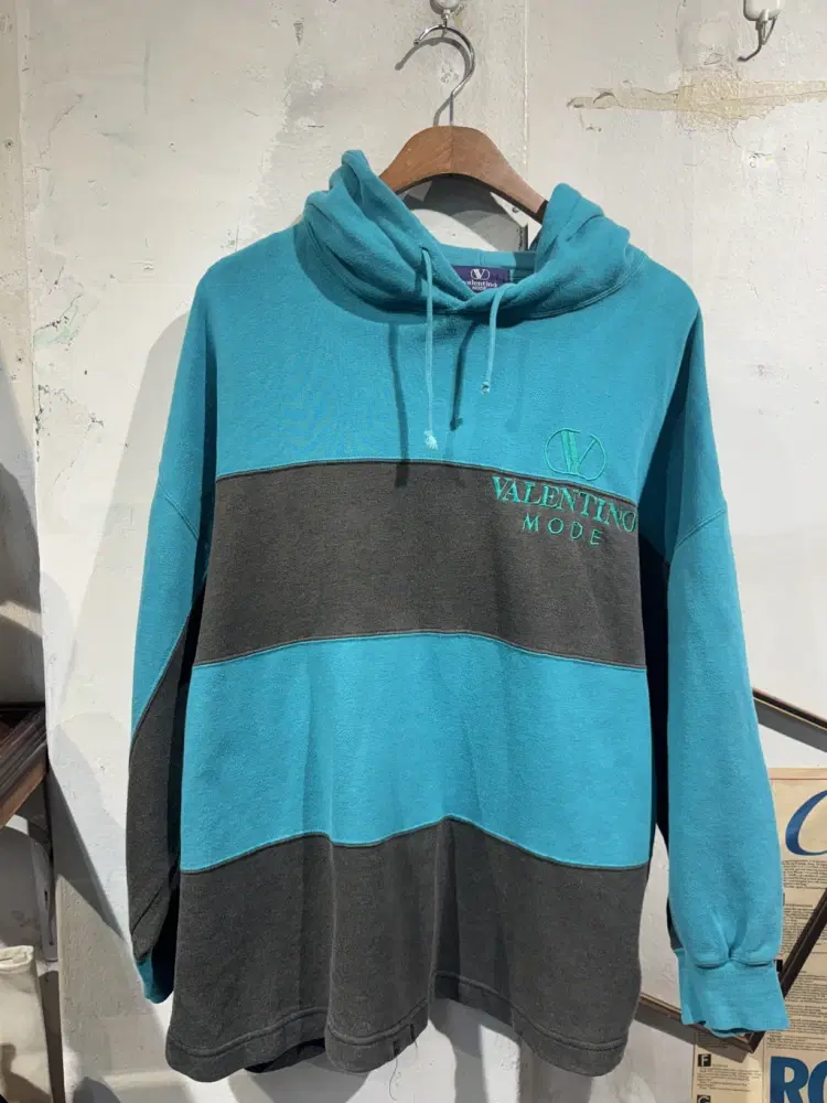 Valentino blue striped hoodie 3