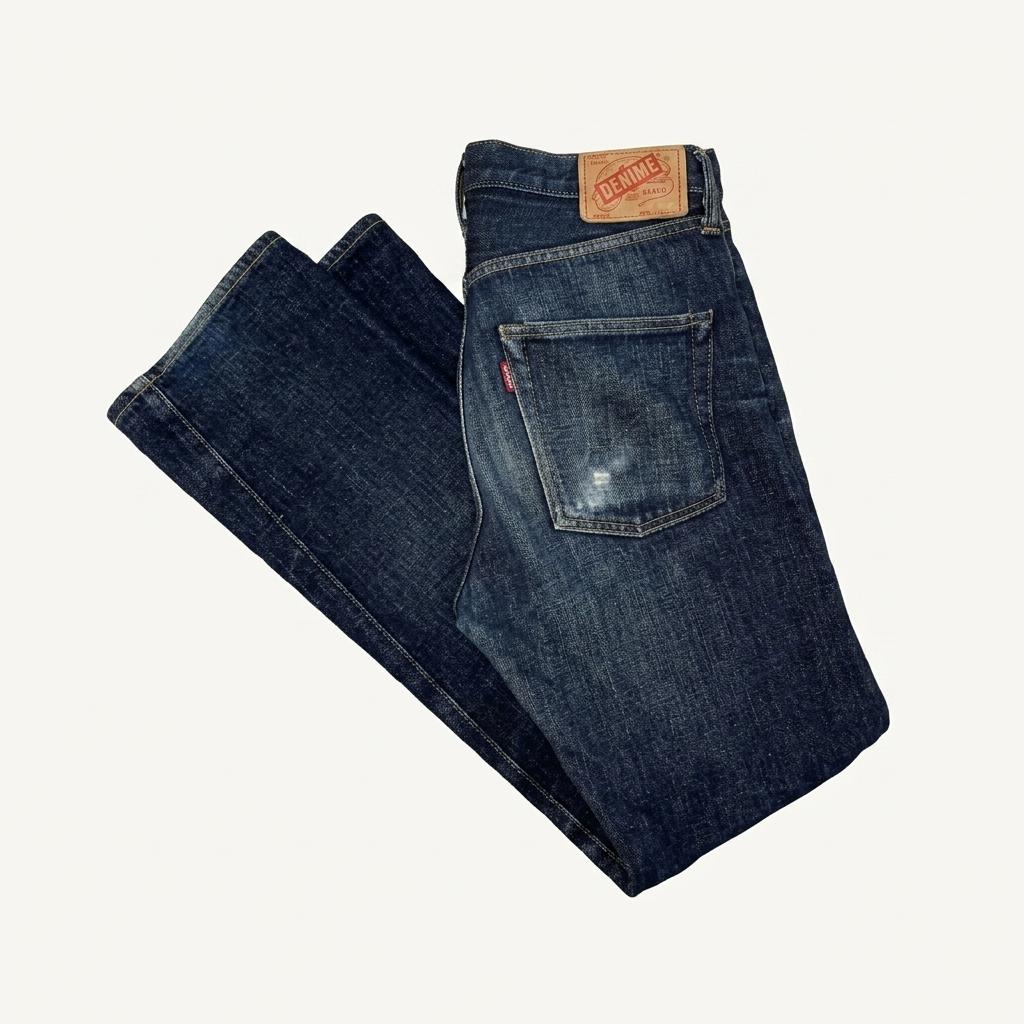 Denime selvidge denim pants_f 1