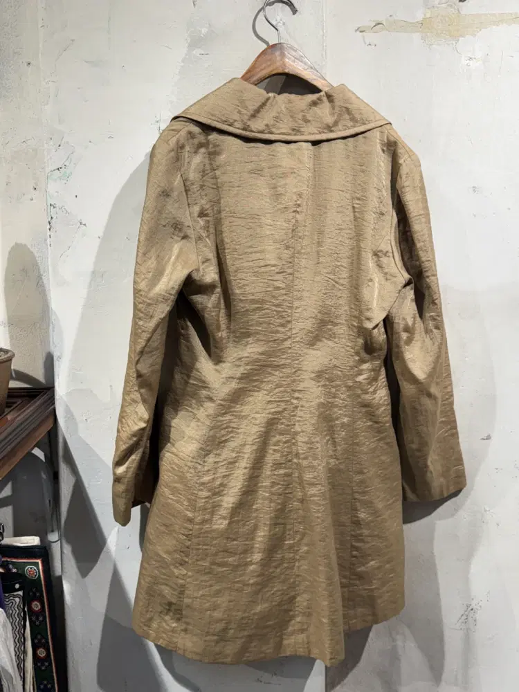 Katharine Hamnett glossy gold jacket_to 7