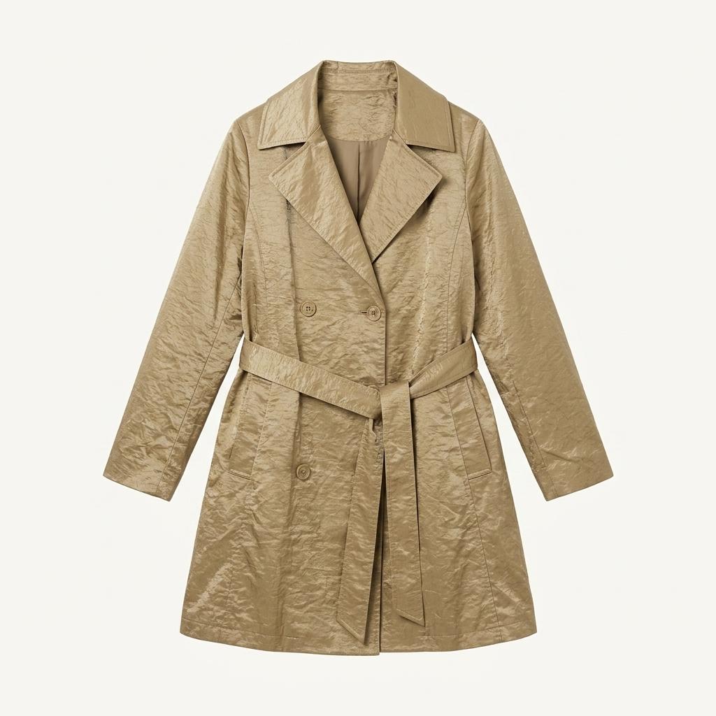 Katharine Hamnett glossy gold jacket_to 1