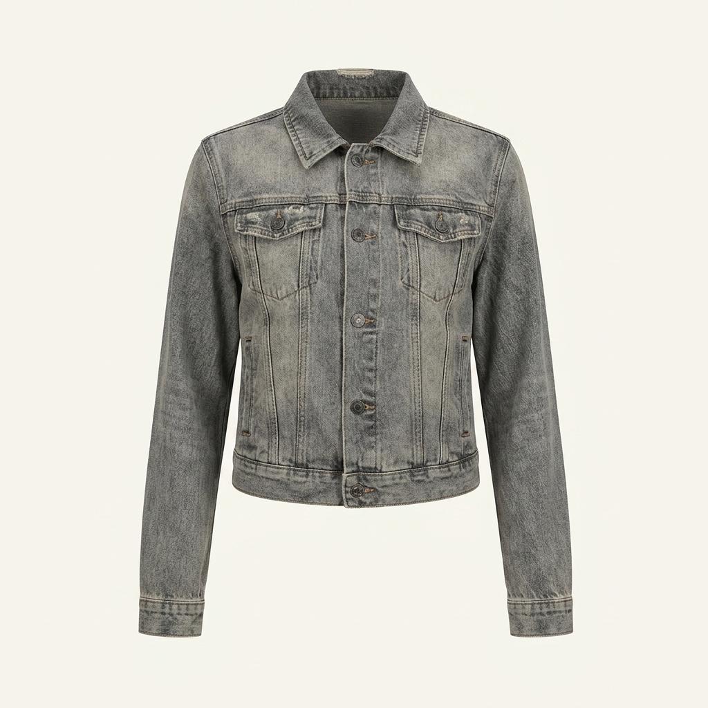 Abercrombie & Fitch denim jacket 1