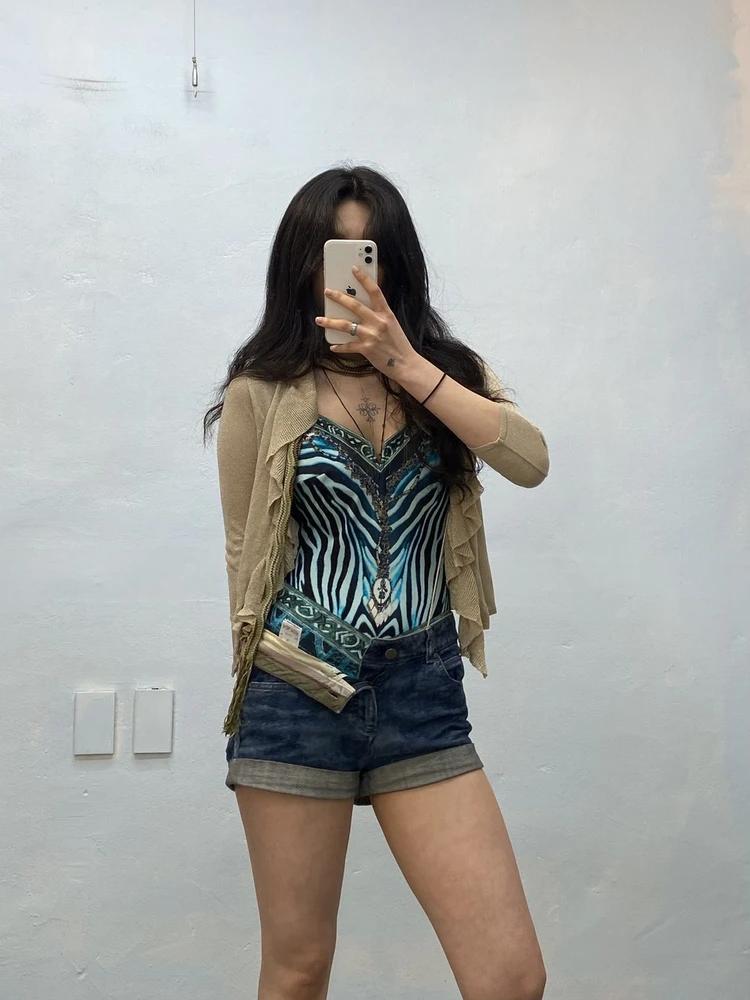 Stella Mccartney denim shorts 5