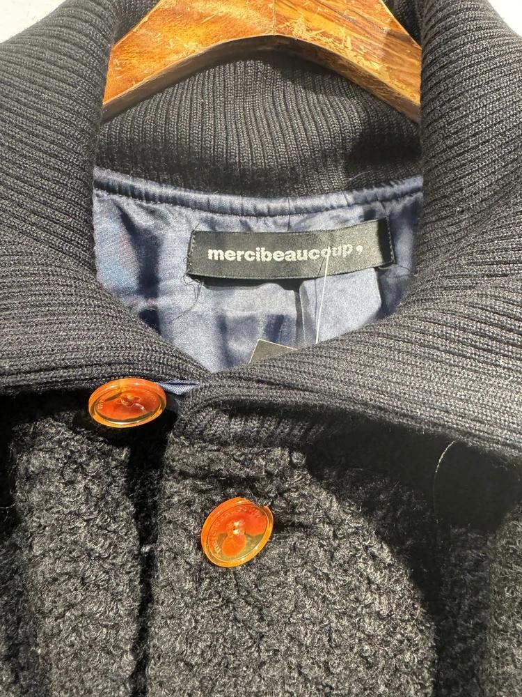 Mercibeaucoup black coat +to 9