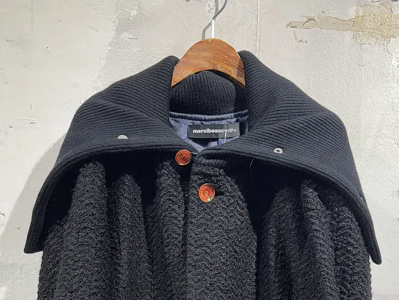 Mercibeaucoup black coat +to 5