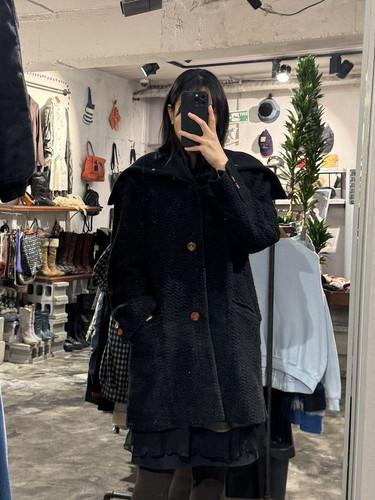 Mercibeaucoup black coat +to 11