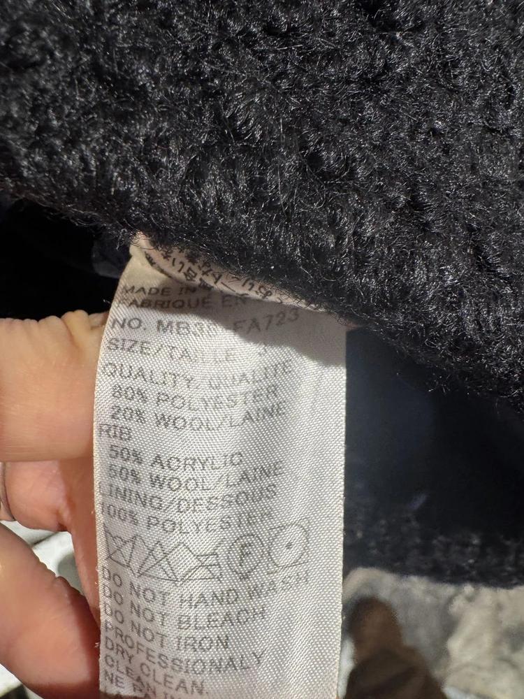 Mercibeaucoup black coat +to 10