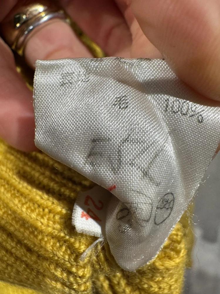 Christian Dior yellow sweater_to 11
