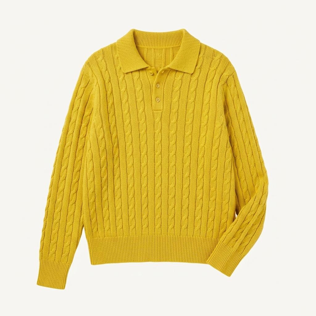 Christian Dior yellow sweater_to 1