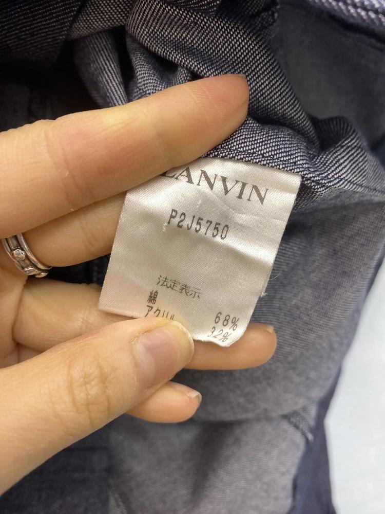 Lanvin light denim stitch point blazer_f 11