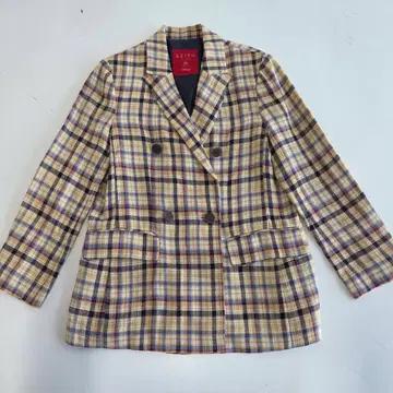 KEITH 체크 패턴 여성 자켓 83 (55-66) 2
