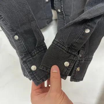 캘빈클라인 FW 데님블랙 원포켓 셔츠 5