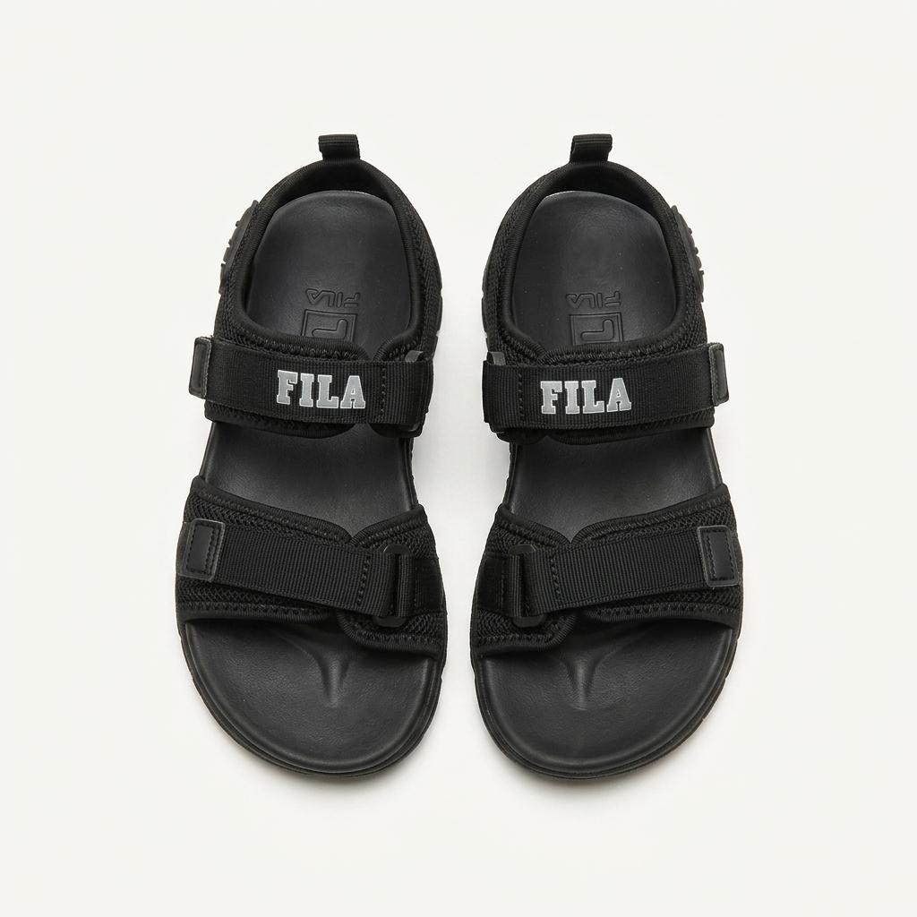 휠라 FILA 키즈 메쉬 샌들 블랙 210 1