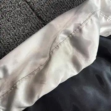 아디다스 빅로고 사틴 배색 스타디움 바시티 자켓 3489 4