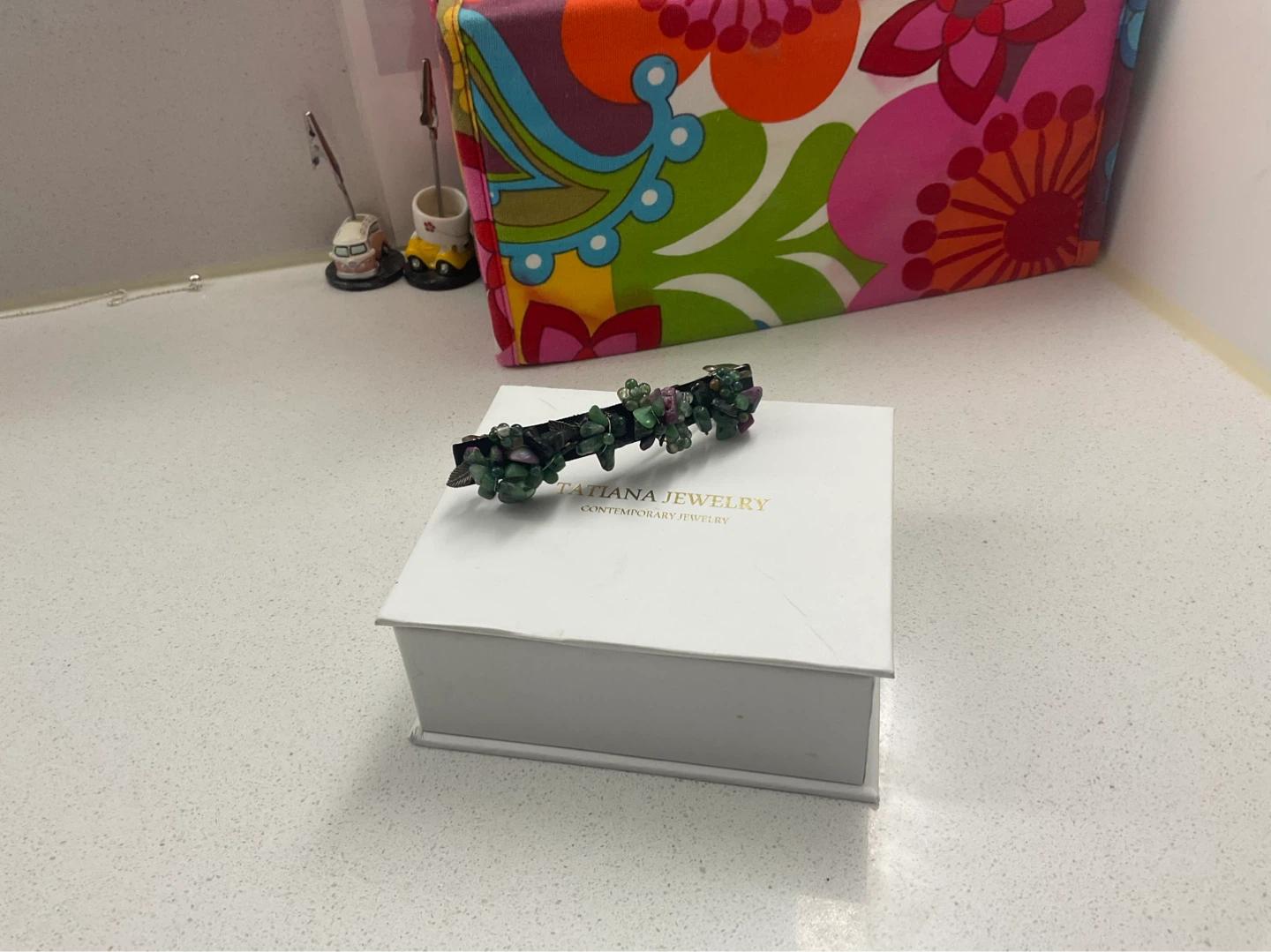 천연원석 헤어핀 8.5cm 가격인하 4