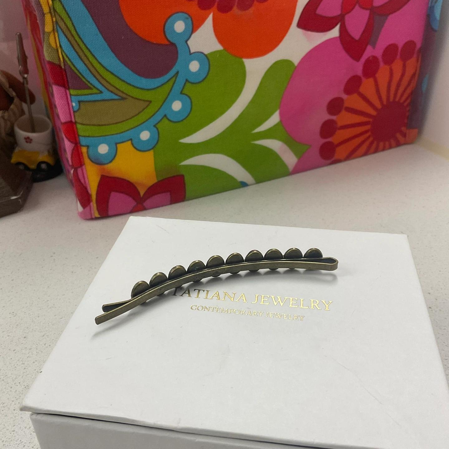 원석 헤어핀 8.5cm 새상품 가격인하 3