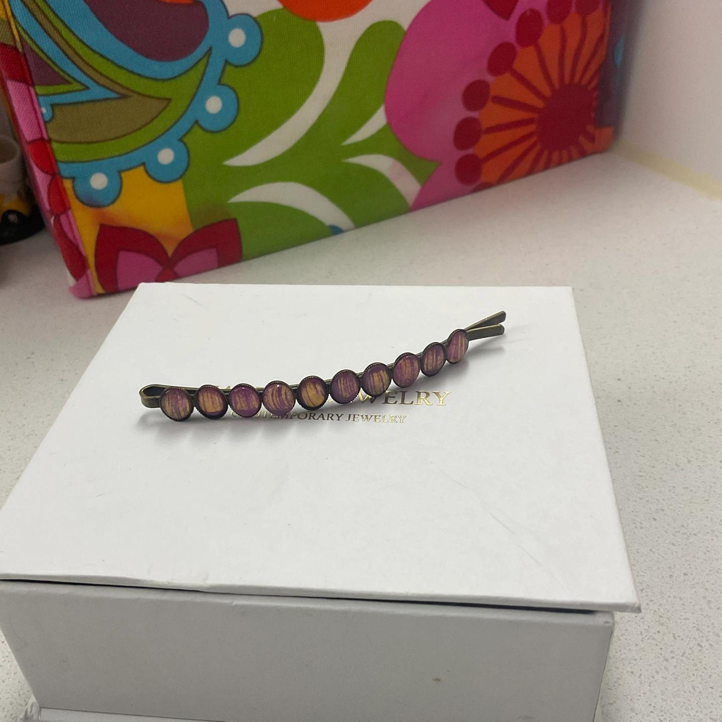 원석 헤어핀 8.5cm 새상품 가격인하 2