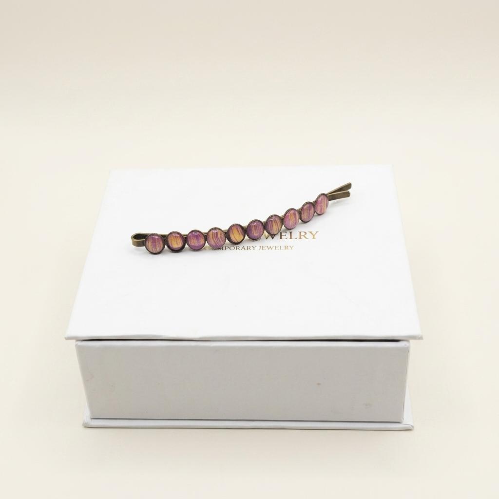 원석 헤어핀 8.5cm 새상품 가격인하 1