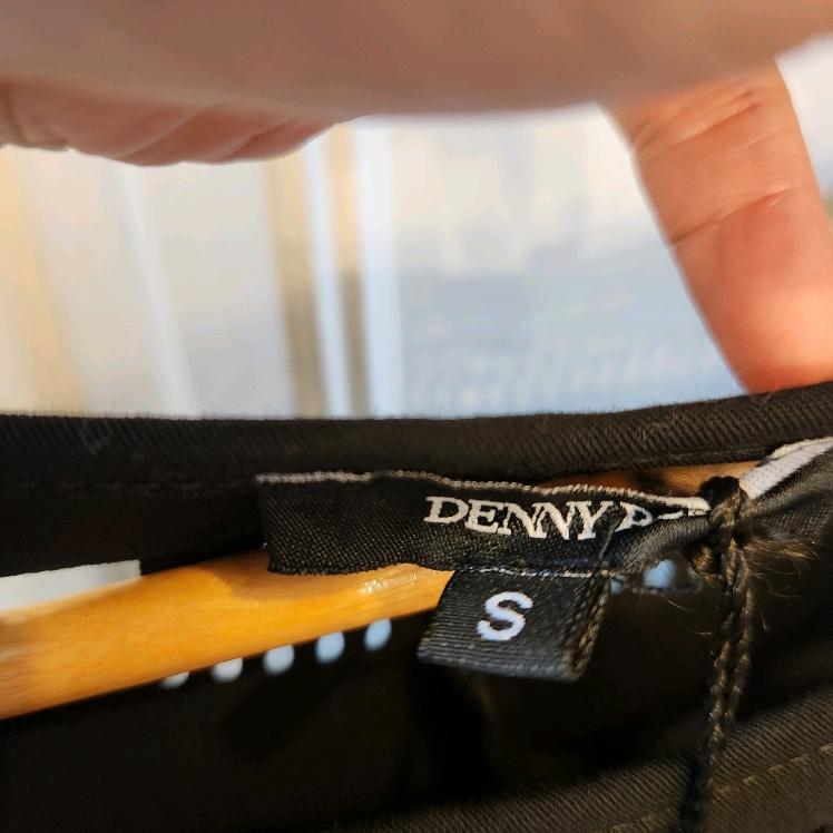 이탈리아 디자이너 Denny Rose 블랙 원피스 S 4