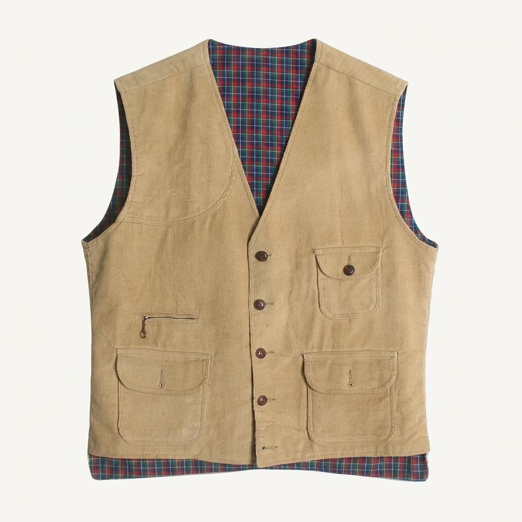 Corduroy Work Vest 1