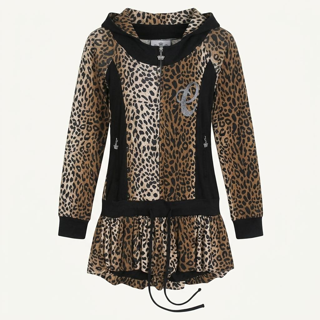 Leopard Pattern Women's Jumpsuit 1