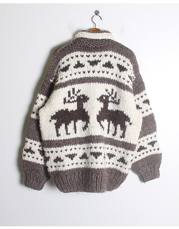 Cowichan Heavy Wool Sweater [Made in CANADA] [미사용] 10