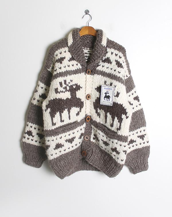 Cowichan Heavy Wool Sweater [Made in CANADA] [미사용] 2