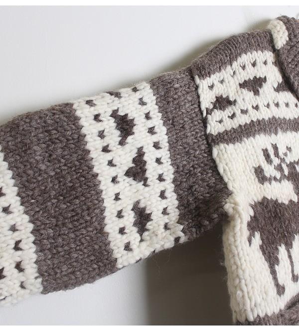 Cowichan Heavy Wool Sweater [Made in CANADA] [미사용] 8