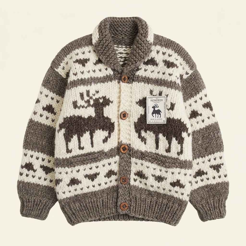 Cowichan Heavy Wool Sweater [Made in CANADA] [미사용] 1