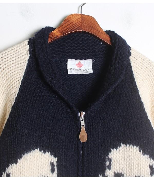 CANADIANA Cowichan Sweater [Made in CANADA] 4