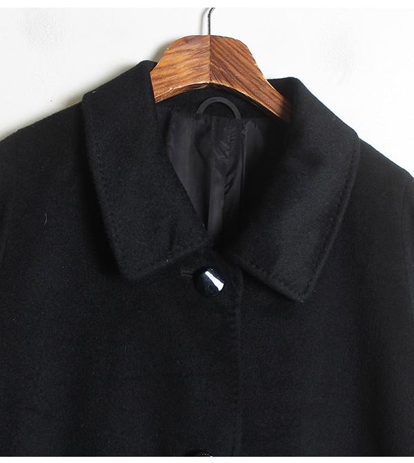 100% Cashmere Coat [폭스퍼카라 탈부착] 4