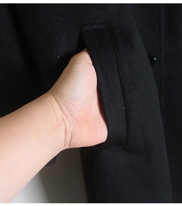 100% Cashmere Coat [폭스퍼카라 탈부착] 5