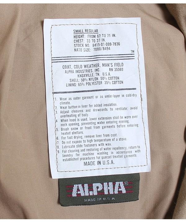 ALPHA M-65 Field JKT [Made in USA] 7