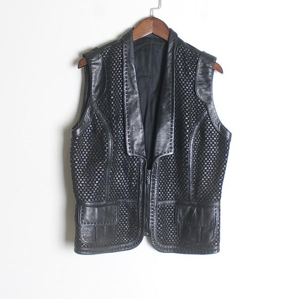 Lamb Leather Vest [Women's] 3