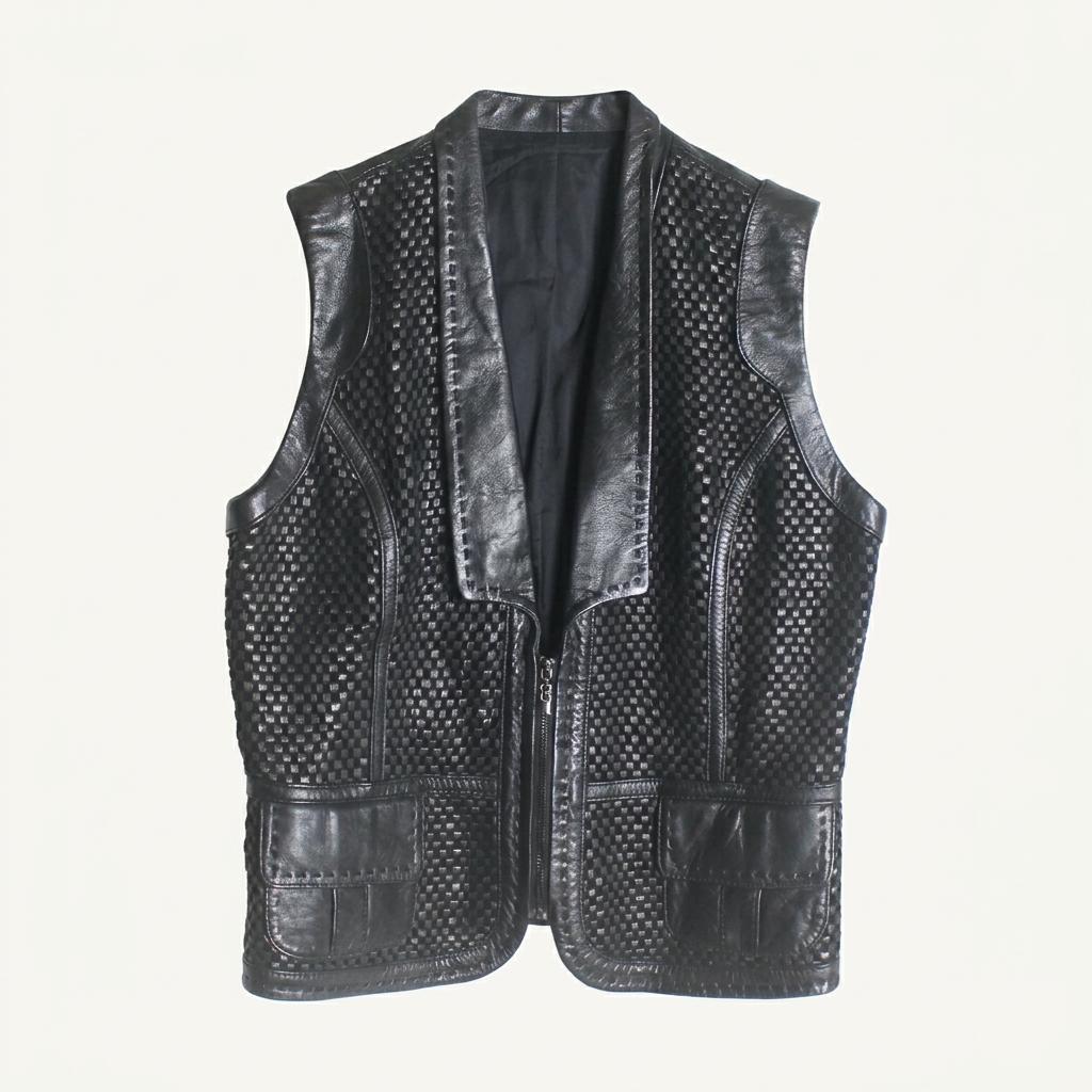 Lamb Leather Vest [Women's] 1
