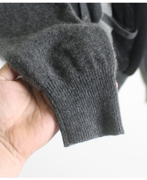 100% Cashmere Knit Cardigan 6