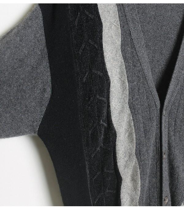 100% Cashmere Knit Cardigan 7