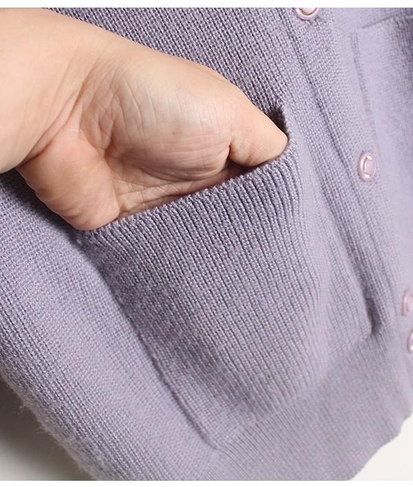 100% Wool Knit Cardigan 5