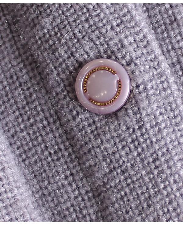 100% Wool Knit Cardigan 6