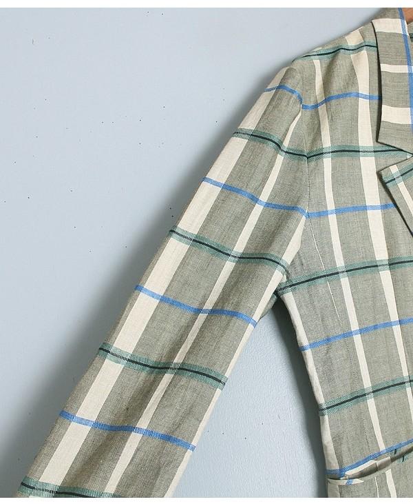 100% Linen Retro JKT 7