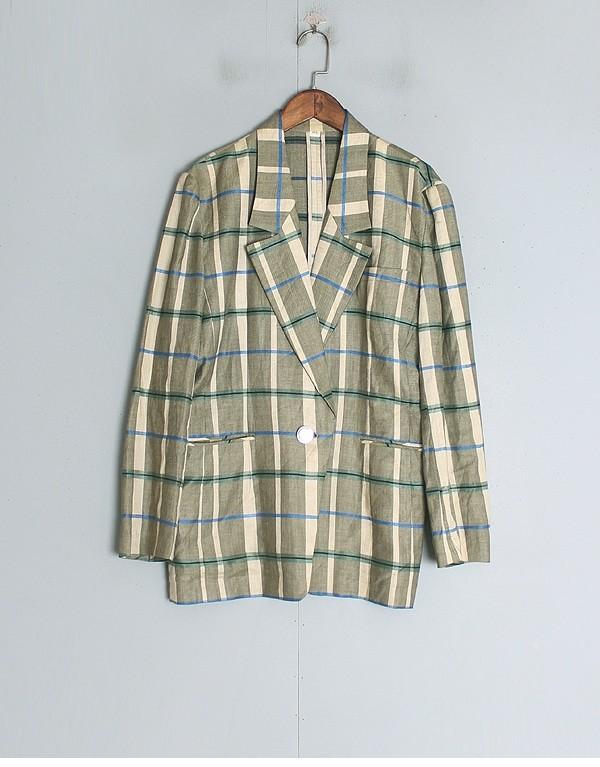 100% Linen Retro JKT 3