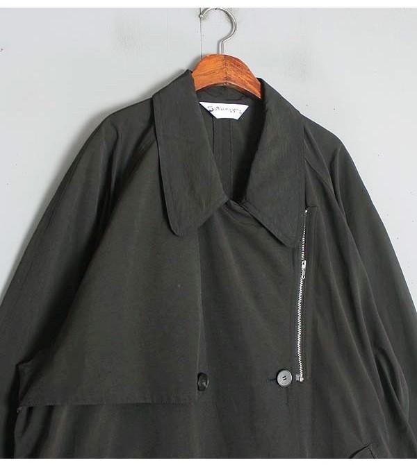 Cotton, Nylon Belted Long Coat [미사용품] 4