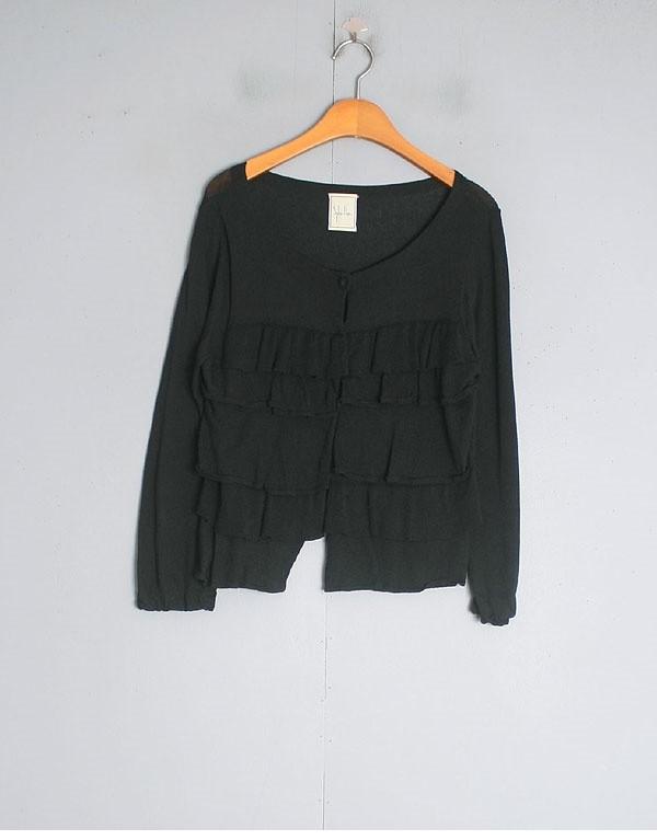 Linen, Rayon Blend Knit Cardigan 3
