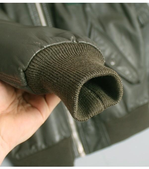 Cow Leather MA-1 Flight Jacket 7