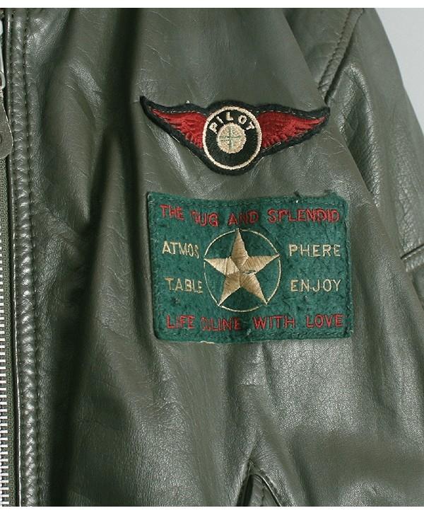 Cow Leather MA-1 Flight Jacket 5