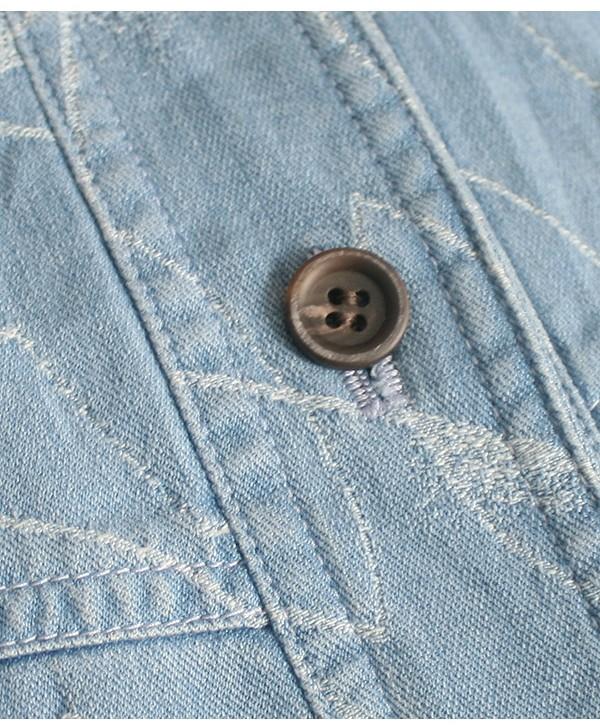 UNA PARTE [Polynosic, Cotton] [Indigo Dyed] 9