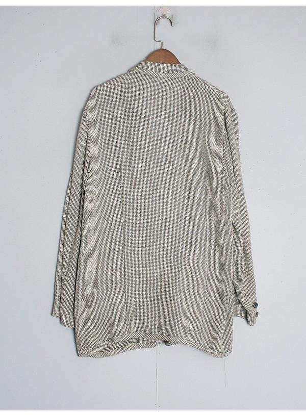 Linen, Rayon Blend Retro JKT 10