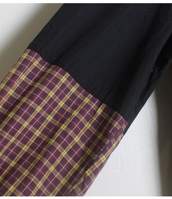 Cotton Patch-work Women's Shirt 7