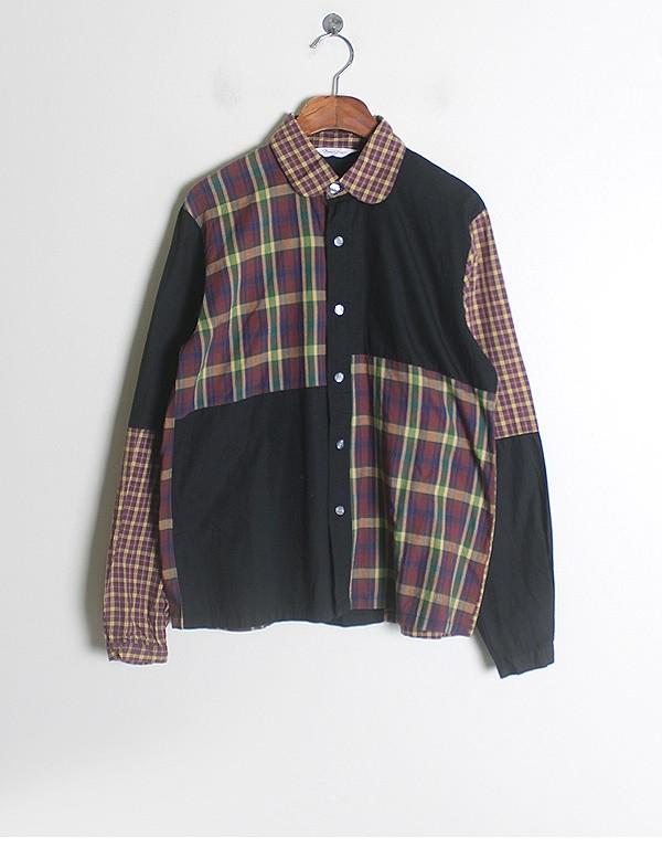 Cotton Patch-work Women's Shirt 3