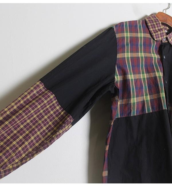 Cotton Patch-work Women's Shirt 6