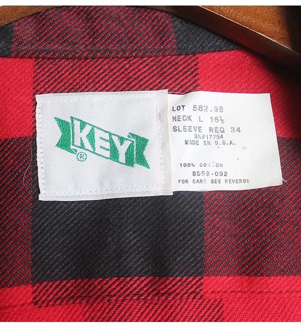KEY [100% Cotton] [Made in USA] 9